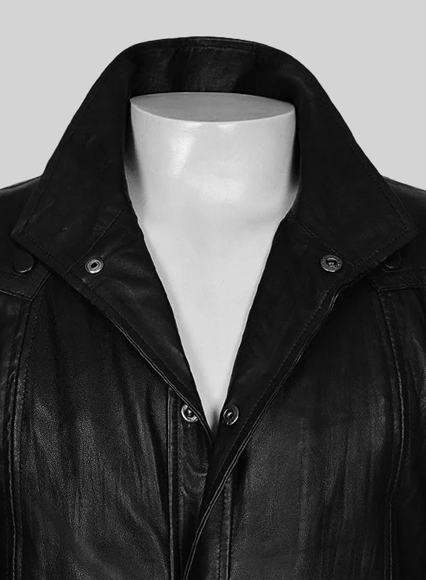 The Avengers Nick Fury Leather Trench Coat