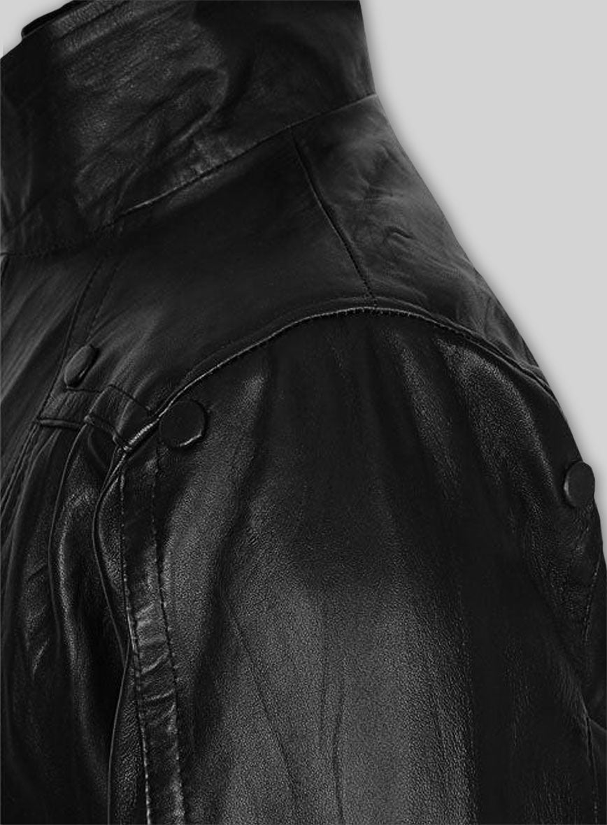 The Avengers Nick Fury Leather Trench Coat