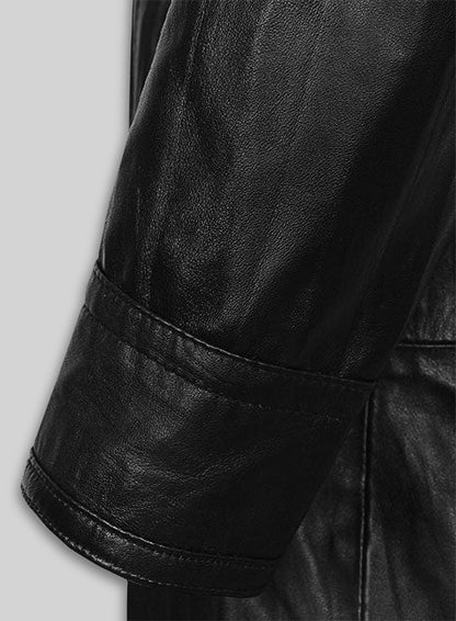 The Avengers Nick Fury Leather Trench Coat