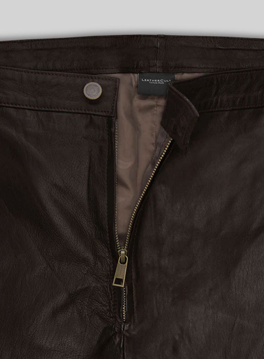 Nick Jonas Leather Pants