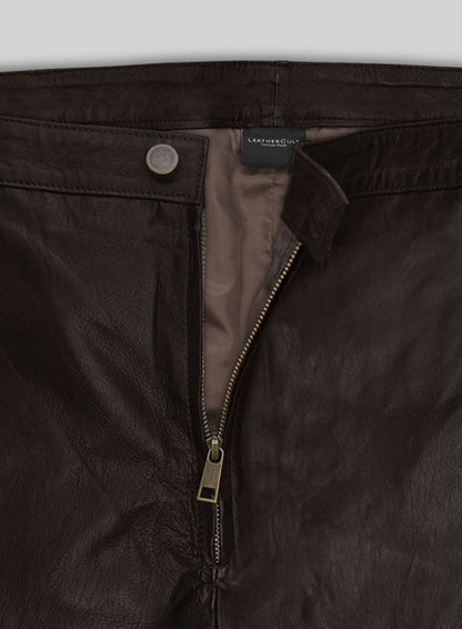 Nick Jonas Leather Pants
