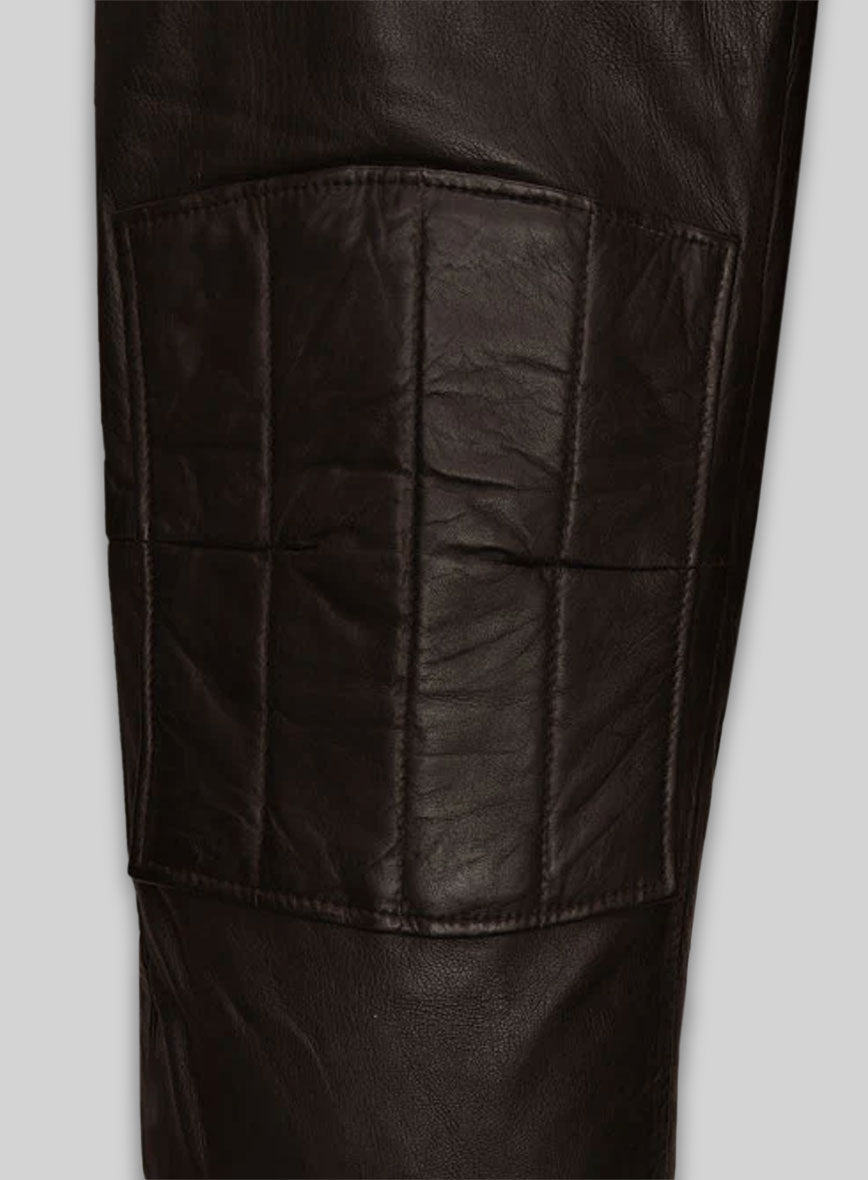 Nick Jonas Leather Pants
