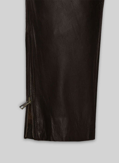 Nick Jonas Leather Pants