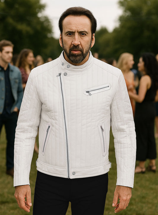 Nicolas Cage Leather Jacket