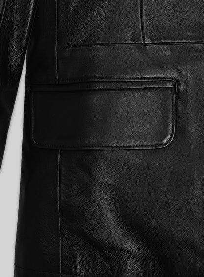 Nicolas Cage Prisoners of the Ghostland Leather Blazer