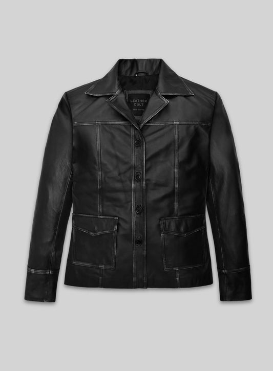 Nicole Kidman Destroyer Leather Jacket
