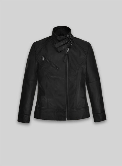 Nina Dobrev Leather Jacket