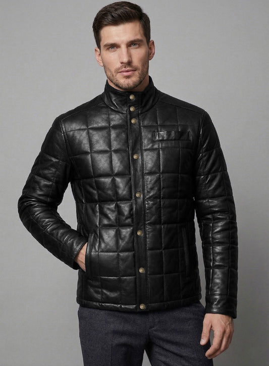 Oasis Quilted Leather Jacket # 630