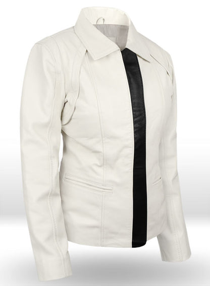 Off White Leather Jacket # 215 - LeatherCult