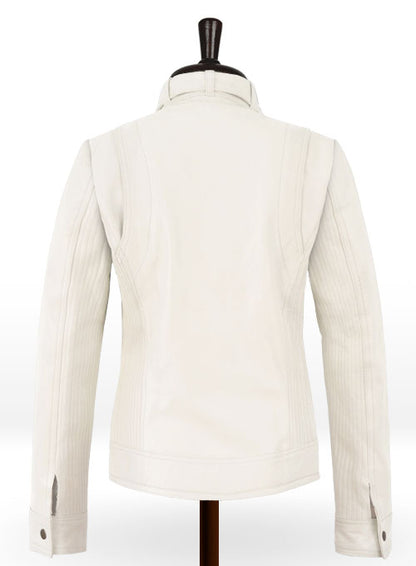 Off White Leather Jacket # 217 - LeatherCult