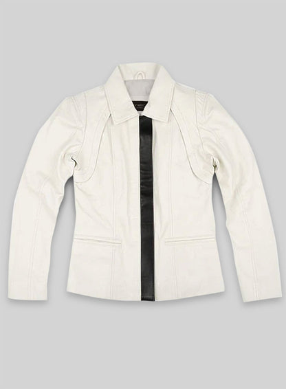 Off White Leather Jacket # 215