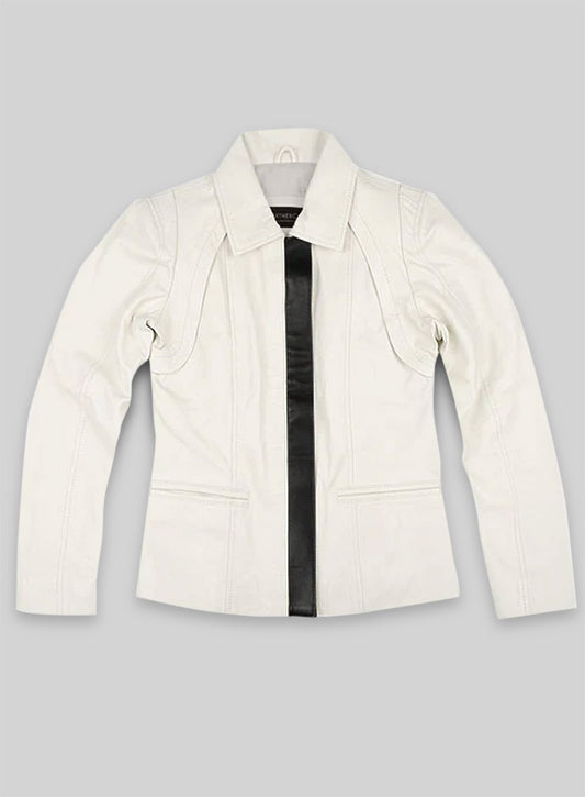 Off White Leather Jacket # 215