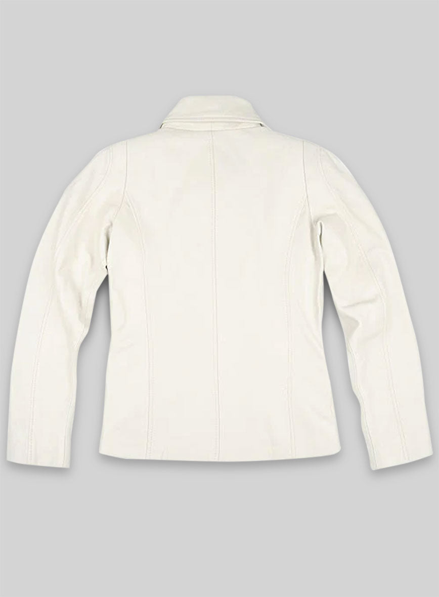 Off White Leather Jacket # 215