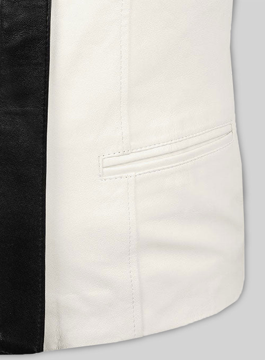 Off White Leather Jacket # 215