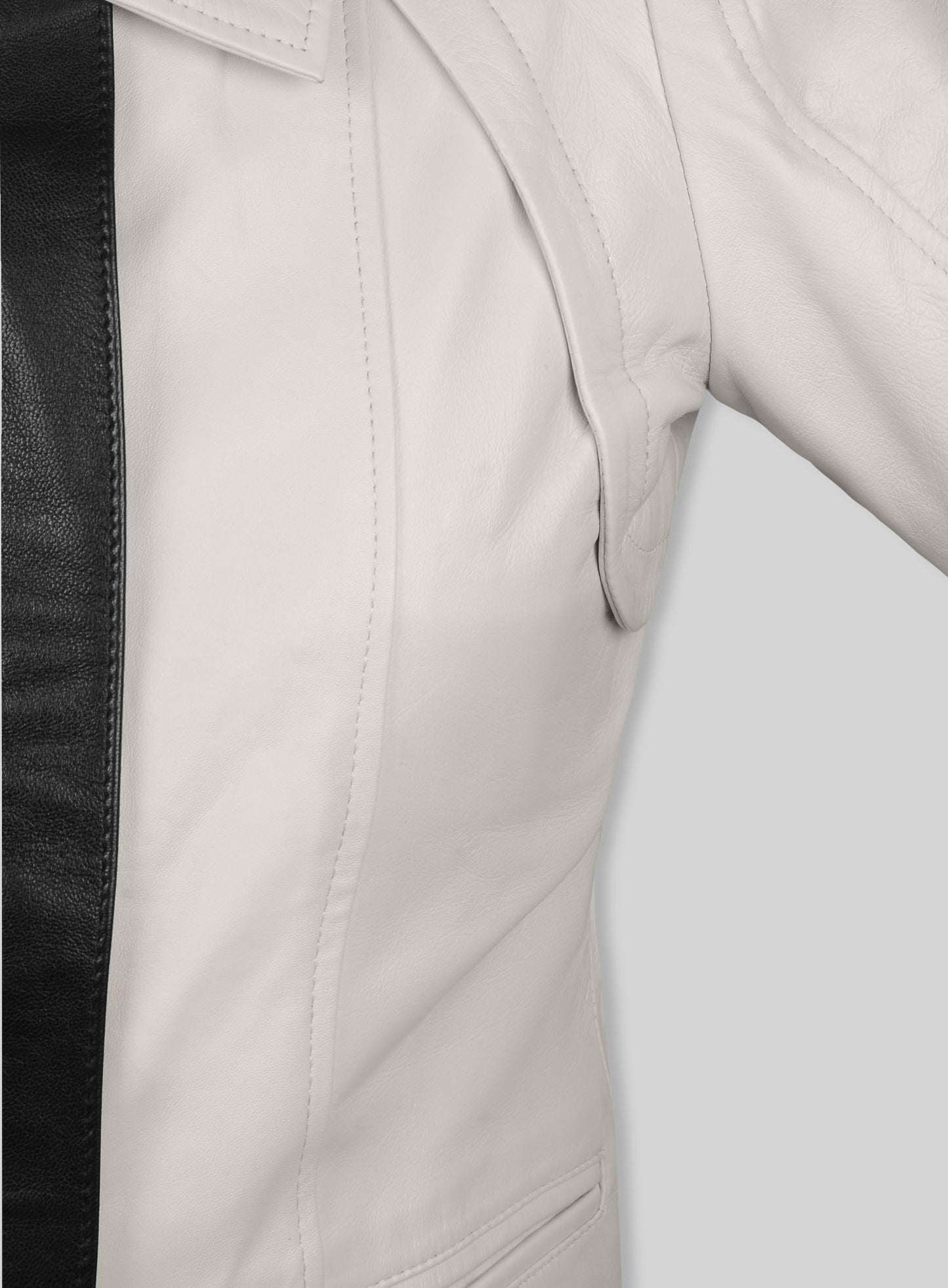 Off White Leather Jacket # 215