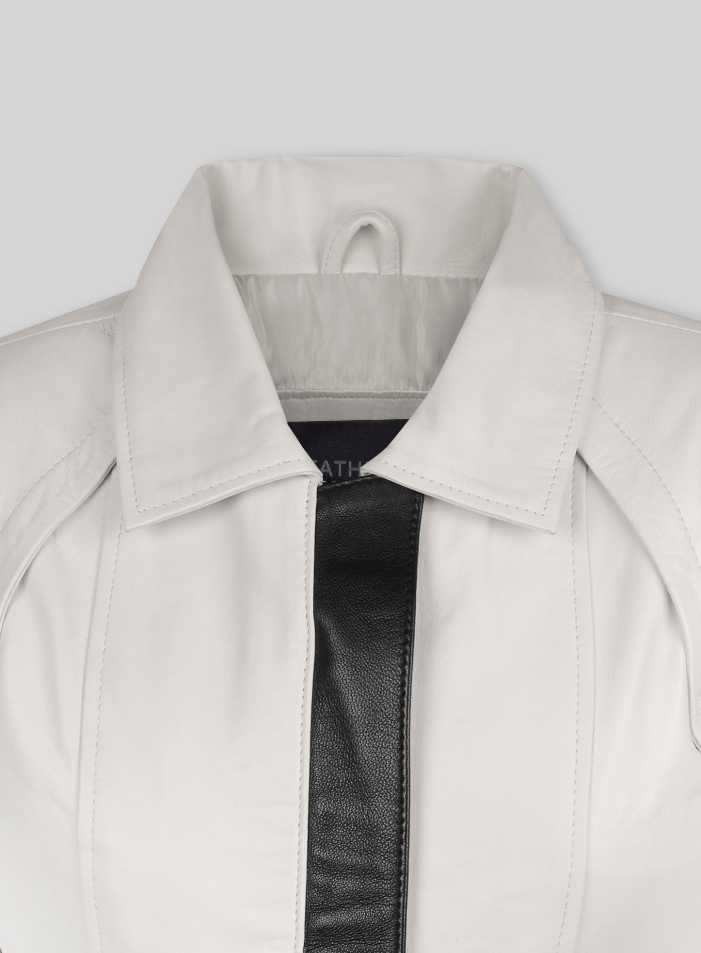 Off White Leather Jacket # 215