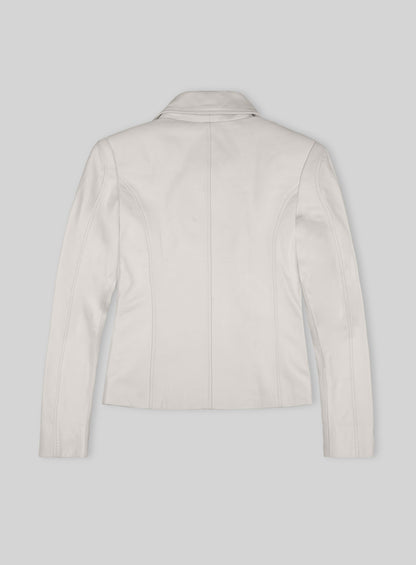 Off White Leather Jacket # 215