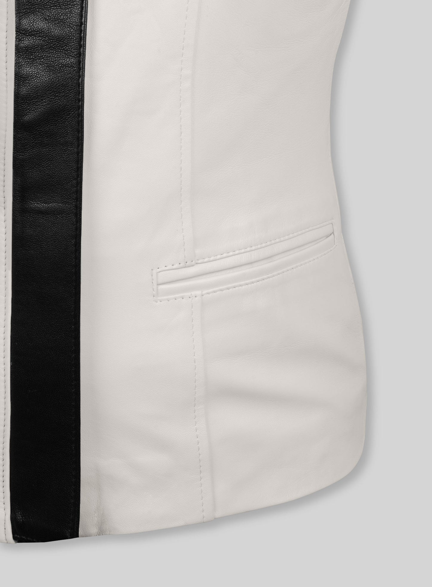 Off White Leather Jacket # 215