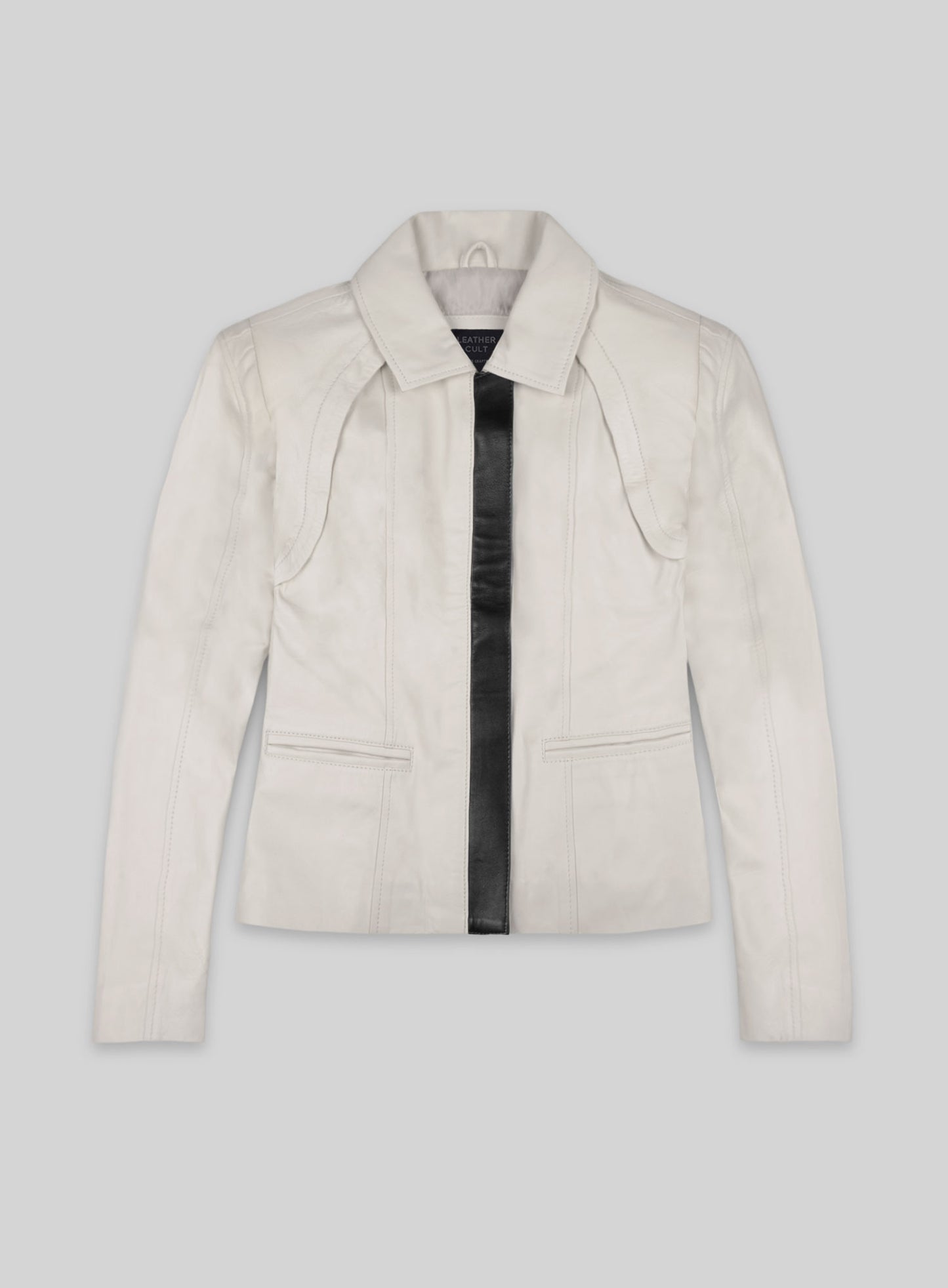 Off White Leather Jacket # 215