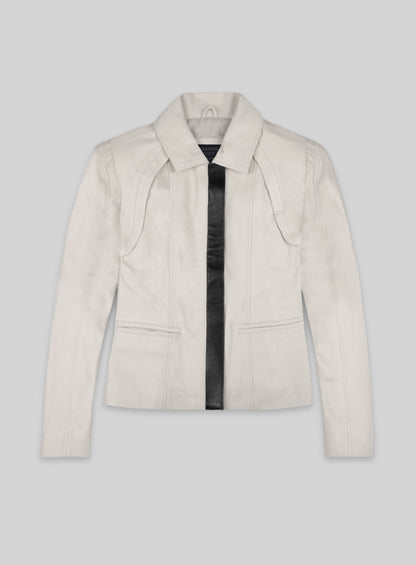 Off White Leather Jacket # 215