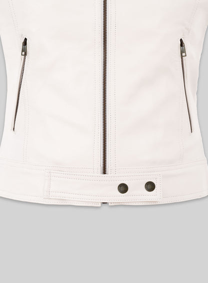 Off White Leather Jacket # 217