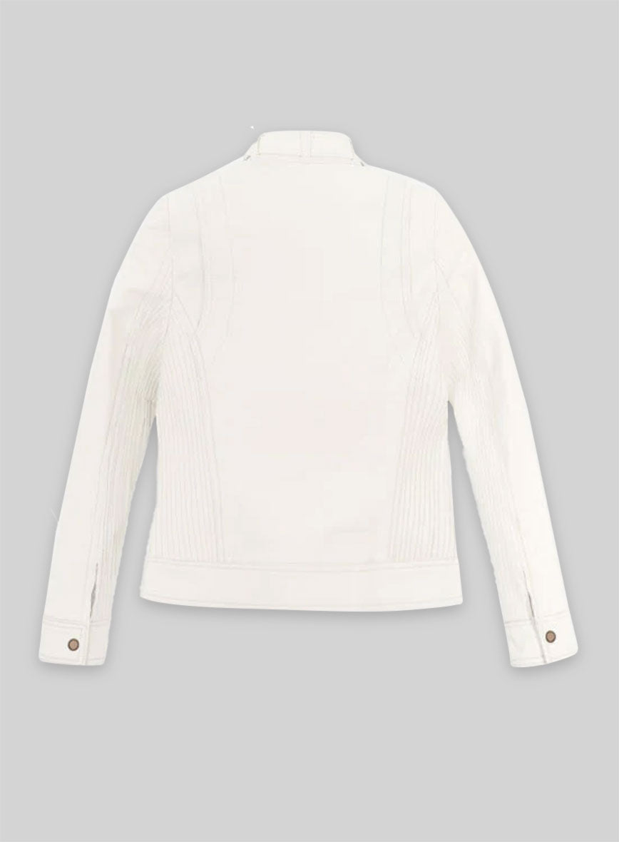 Off White Leather Jacket # 217
