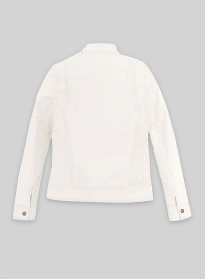 Off White Leather Jacket # 217