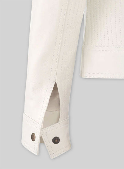 Off White Leather Jacket # 217