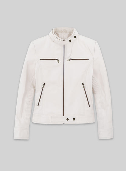 Off White Leather Jacket # 217