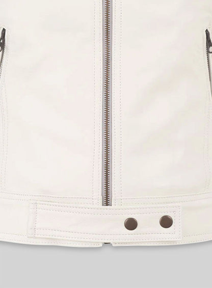 Off White Leather Jacket # 217