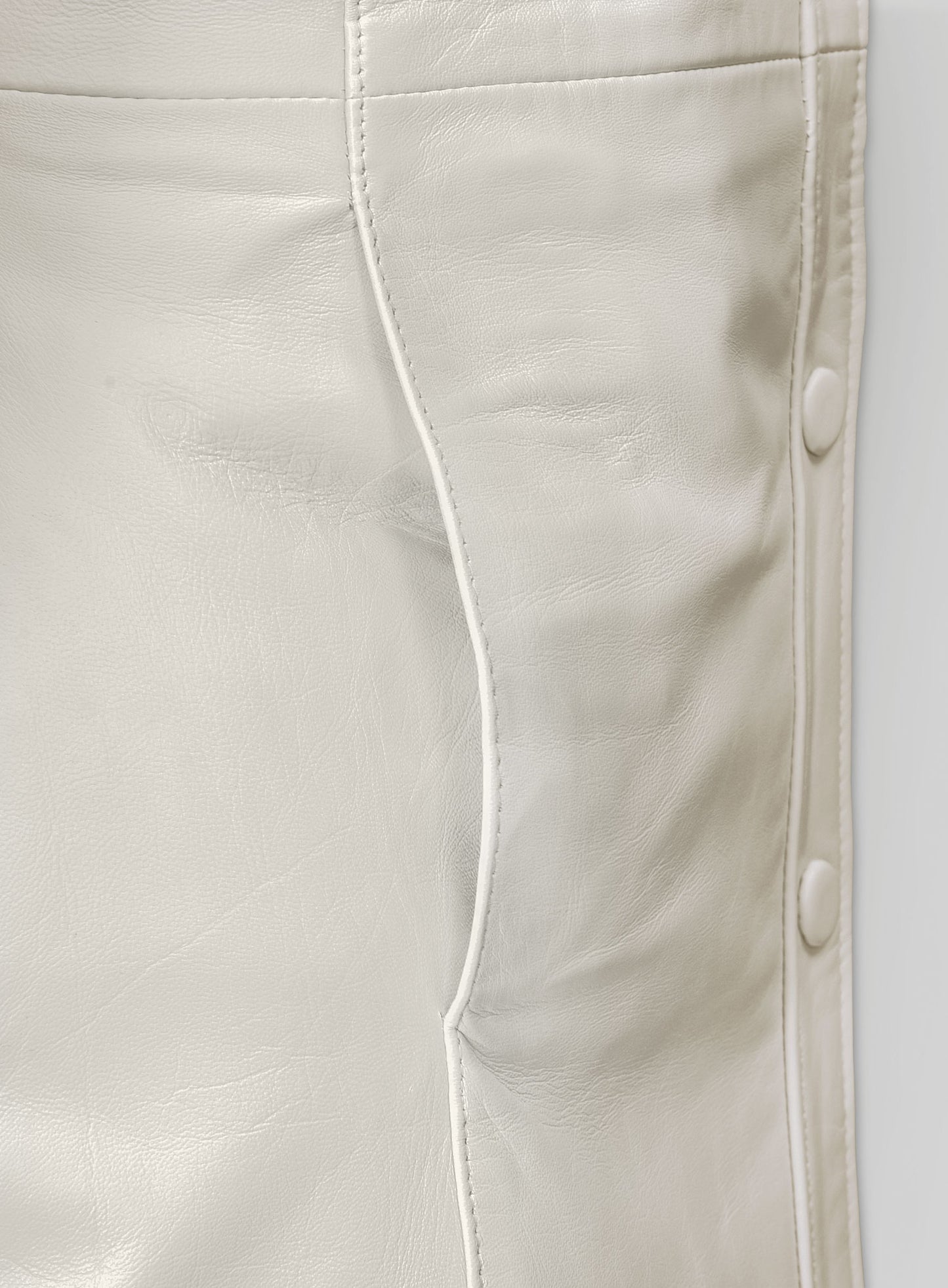 Off White Margot Robbie Leather Dress