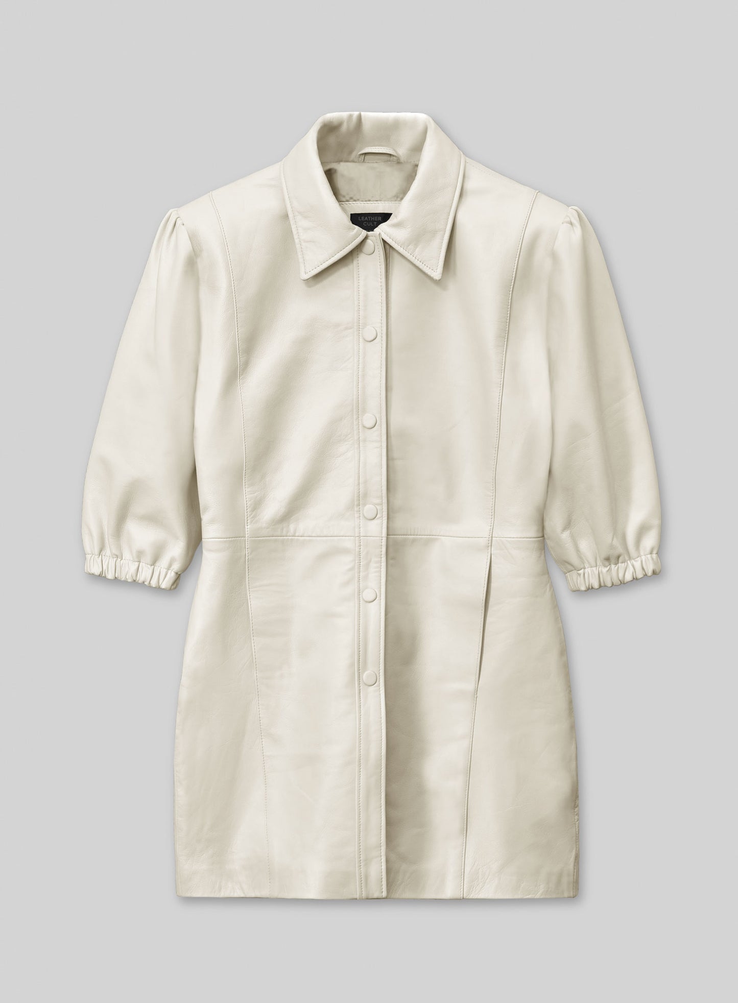 Off White Margot Robbie Leather Dress