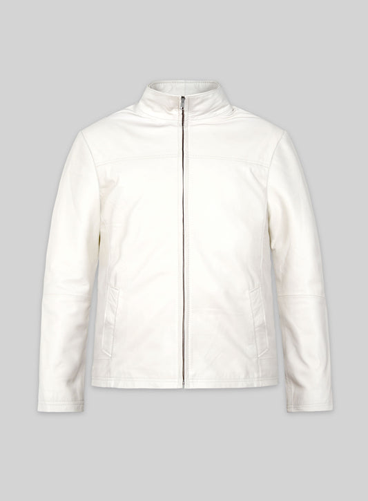 Off White Stephen Amell Arrow Leather Jacket