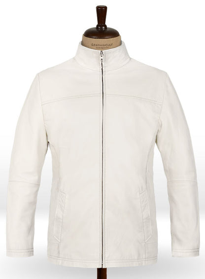 Off White Stephen Amell Arrow Leather Jacket - LeatherCult