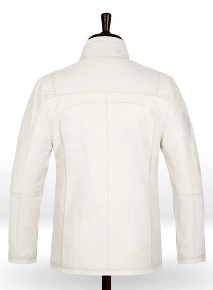 Off White Stephen Amell Arrow Leather Jacket - LeatherCult
