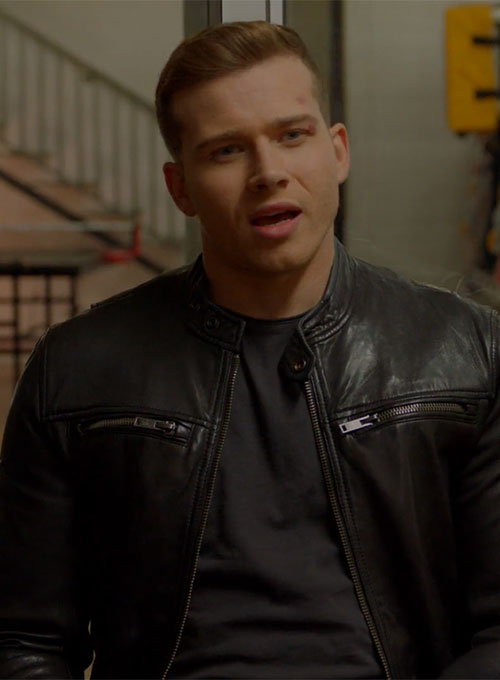 Oliver Stark 9-1-1 Leather Jacket - LeatherCult