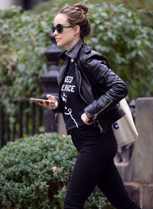 Olivia Wilde Leather Jacket - LeatherCult