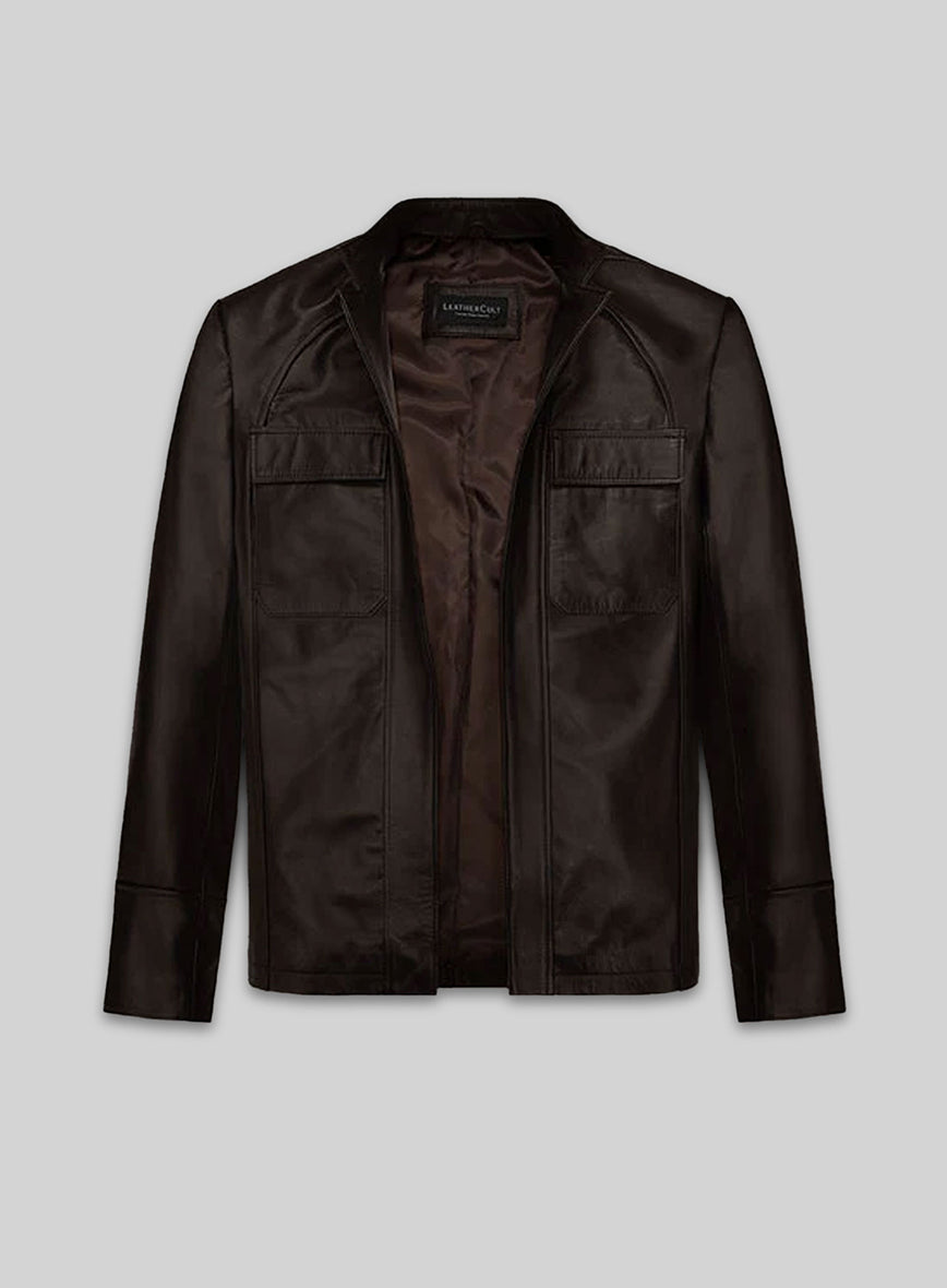 Oscar Isaac Star Wars: The Last Jedi Leather Jacket