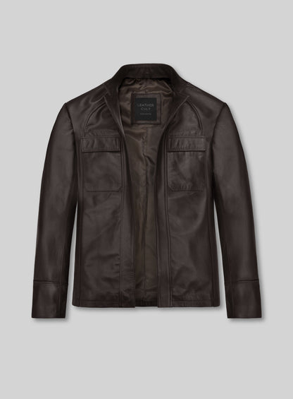 Oscar Isaac Star Wars: The Last Jedi Leather Jacket