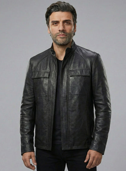 Oscar Isaac Star Wars: The Last Jedi Leather Jacket