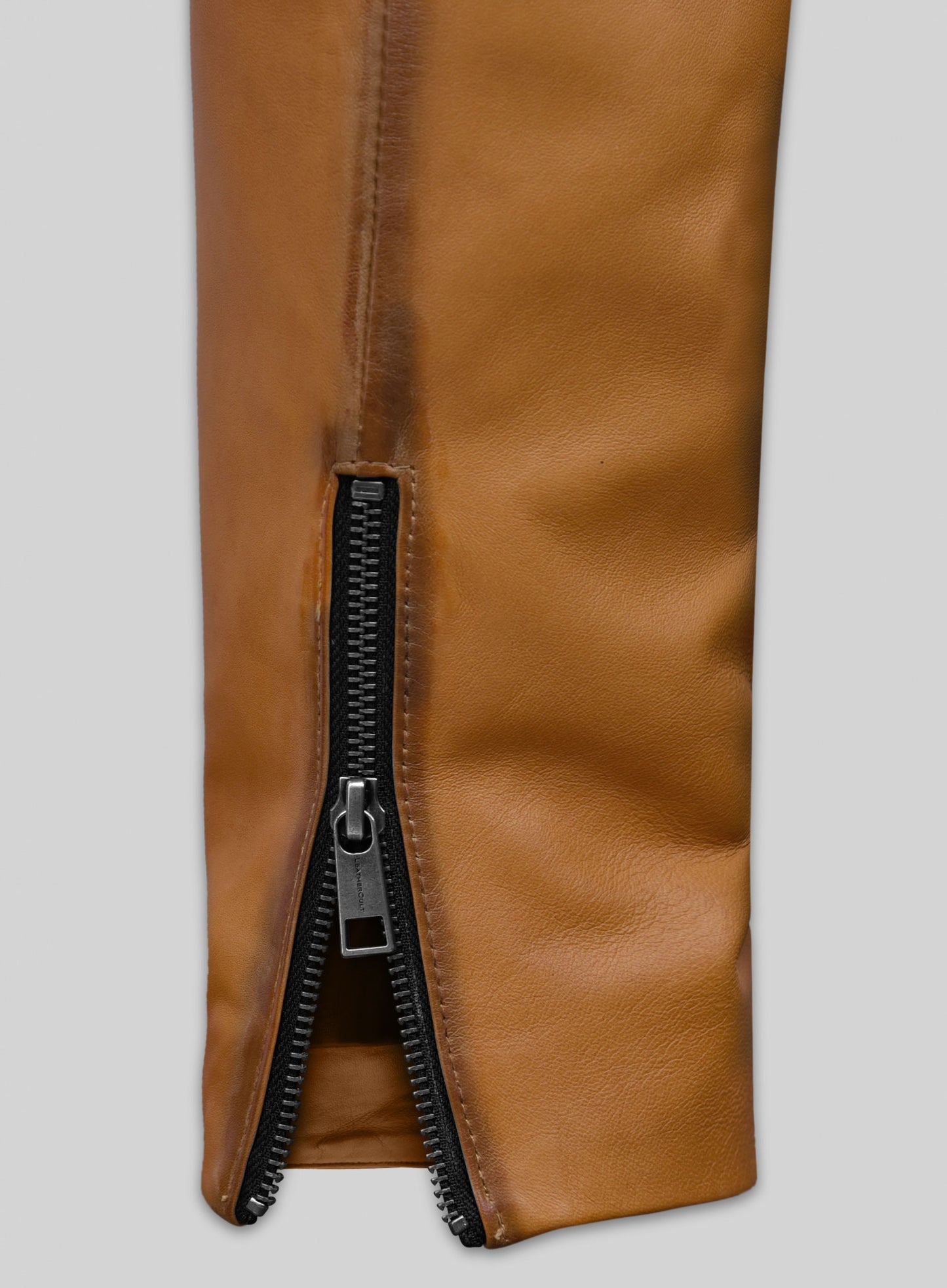 Outlaw Burnt Mustard Leather Pants