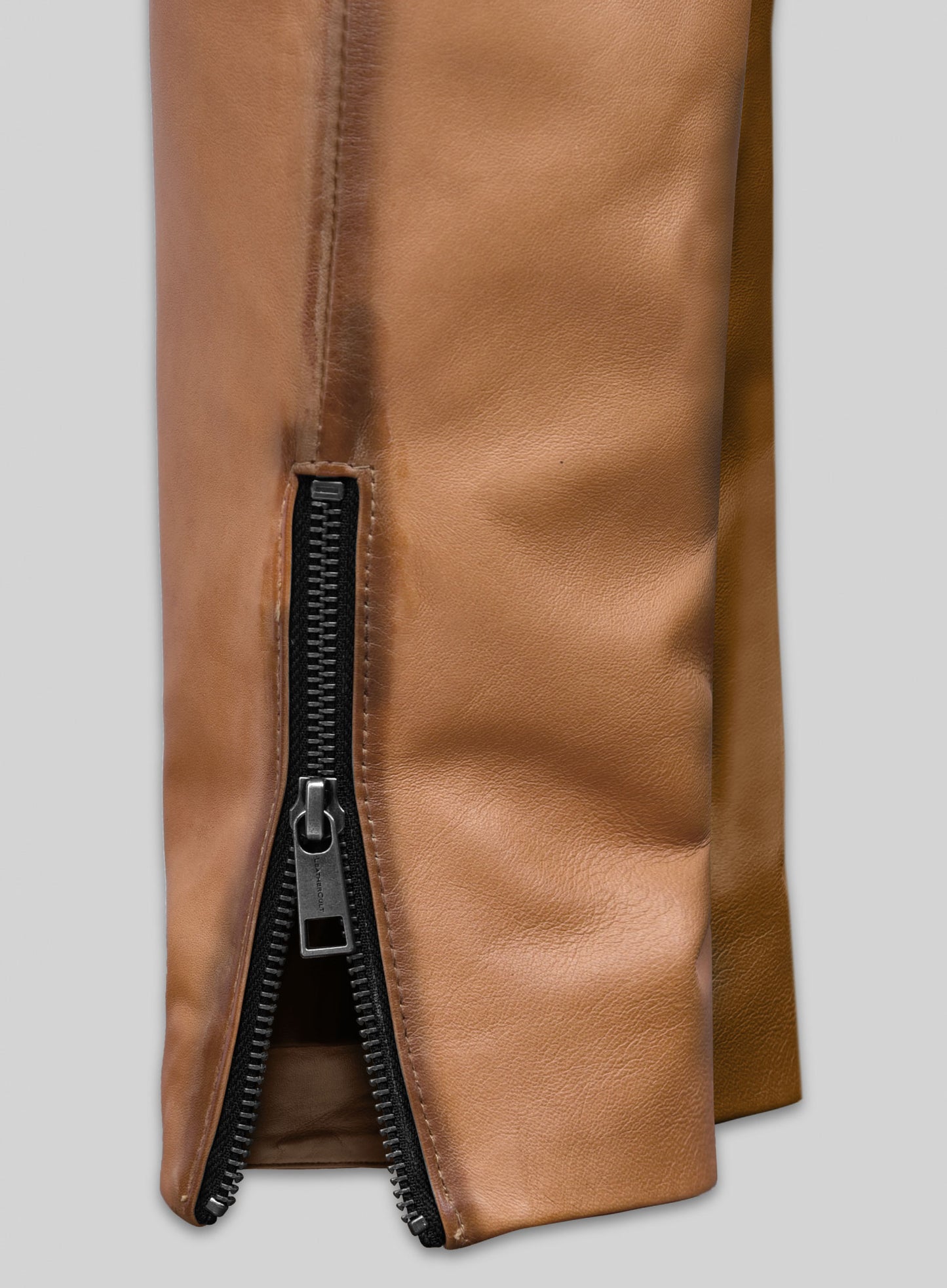 Outlaw Burnt Tan Leather Pants