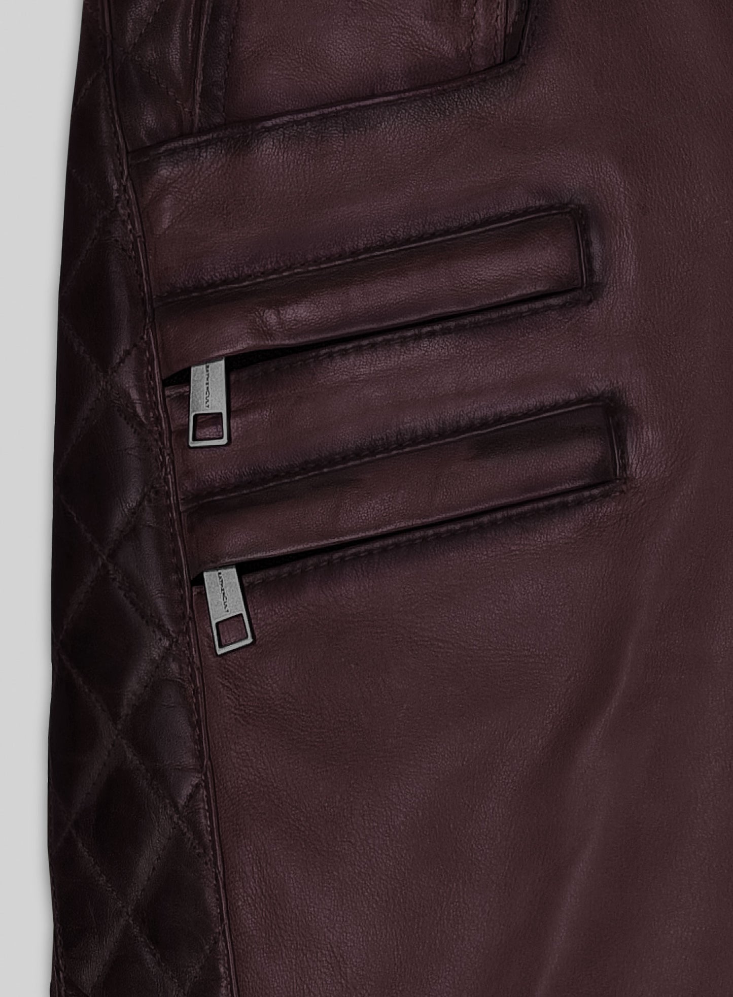 Outlaw Burnt Wine Leather Pants