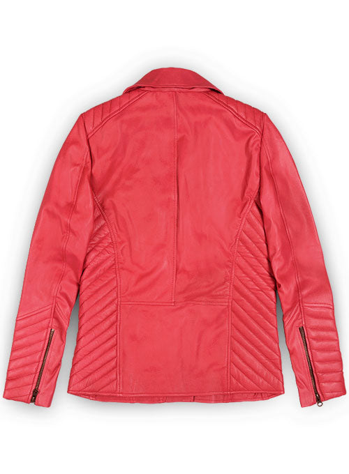 Oxley Leather Biker Jacket # 541 - LeatherCult