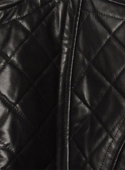 Leather Padding Jacket # 625 - LeatherCult