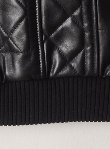 Leather Padding Jacket # 625 - LeatherCult