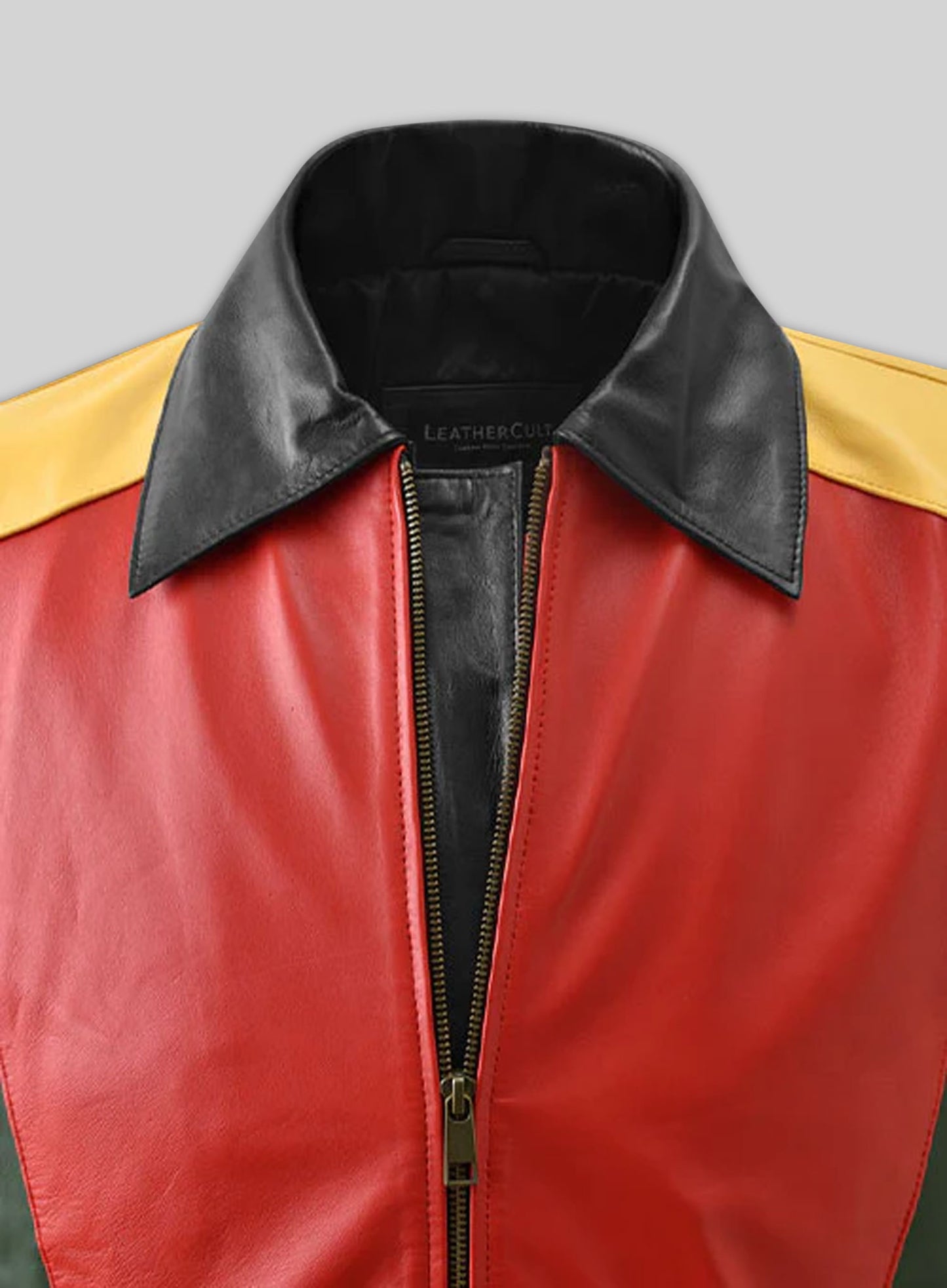 Patrick Warburton 8 Ball Leather Jacket