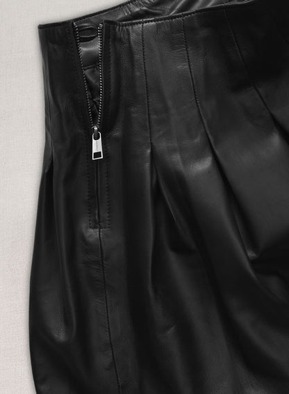 Petal Leather Skirt - # 124 - LeatherCult