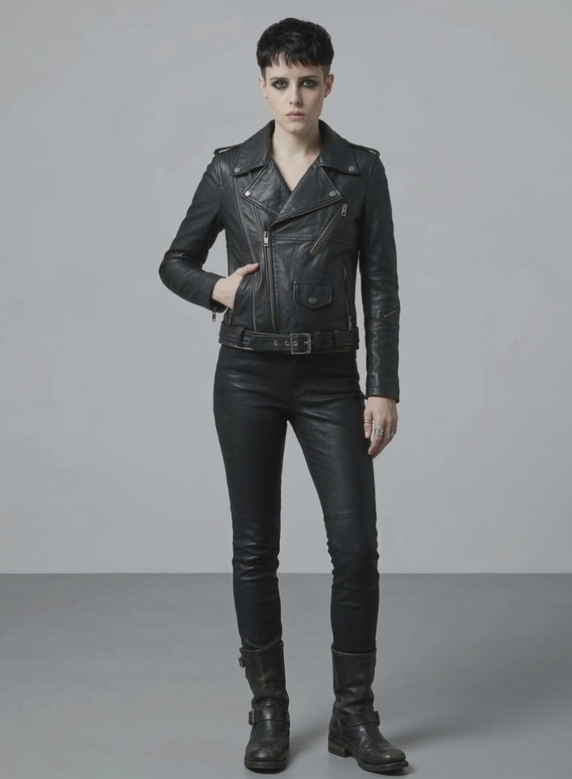 Claire Foy The Girl in the Spider's Web Leather Jacket – LeatherCult