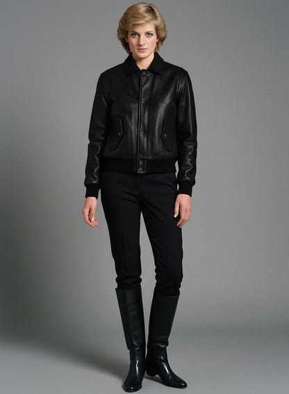 Princess Diana Leather Jacket